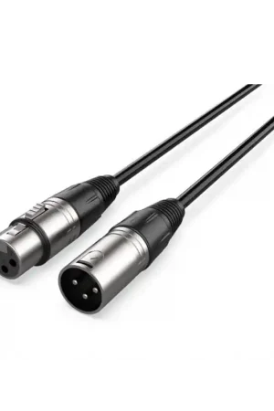 PERCON PA-5002 Conexión profesional audio XLR-M a XLR-F de 2 metros. Oferta