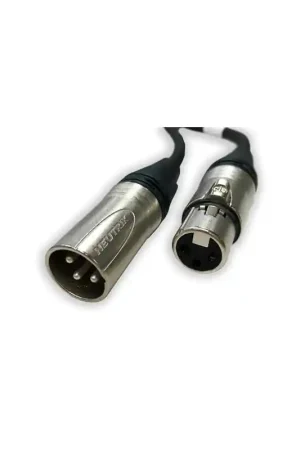 PERCON PA-5010 Conexión profesional audio XLR-M a XLR-F de 10 metros. Stock Limitado