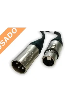 Ordena Ya PERCON PA-5010 (Usado) Conexión profesional audio XLR-M a XLR-F de 10 metros.