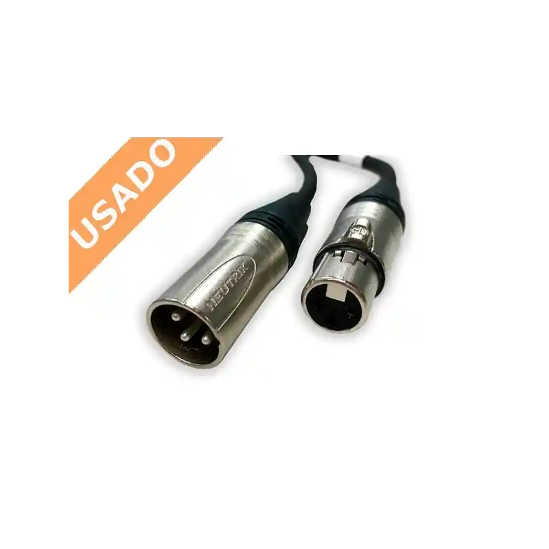 Ordena Ya PERCON PA-5010 (Usado) Conexión profesional audio XLR-M a XLR-F de 10 metros.
