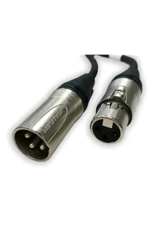Última Oportunidad PERCON PA-5015 Conexión profesional audio XLR-M a XLR-F de 15 metros.