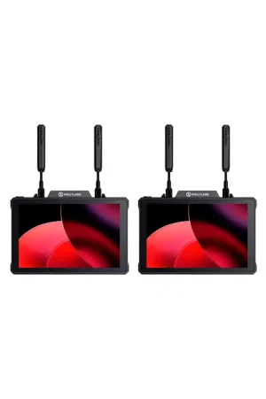 Popular HOLLYLAND PYRO 7 KIT Pack 2 monitores de transmisión inalámbrica de 7" con alcance 400 m