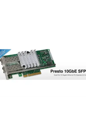 Precio Reducido SONNET G10E-SFP-2XA-E2 Tarjeta Presto 2x10GbE SFP+ para PC