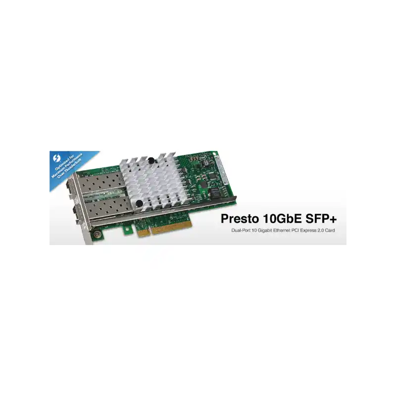 Precio Reducido SONNET G10E-SFP-2XA-E2 Tarjeta Presto 2x10GbE SFP+ para PC