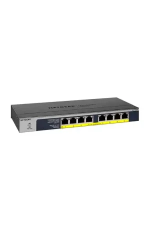 NETGEAR GS108PP-100EUS Switch Netgear 8 puertos 1GB Ethernet con PoE+(123W) Promoción