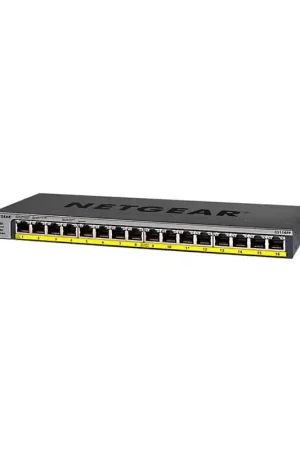 NETGEAR GS116PP Switch Netgear 16 puertos 1GB Ethernet con PoE+(183W) Gran Oferta