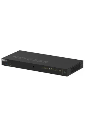 Precio Rebajado NETGEAR GSM4212PX-100EUS Switch Netgear AV 8 puertos 1GB Ethernet PoE+ (240W) + 2xGigabit SFP