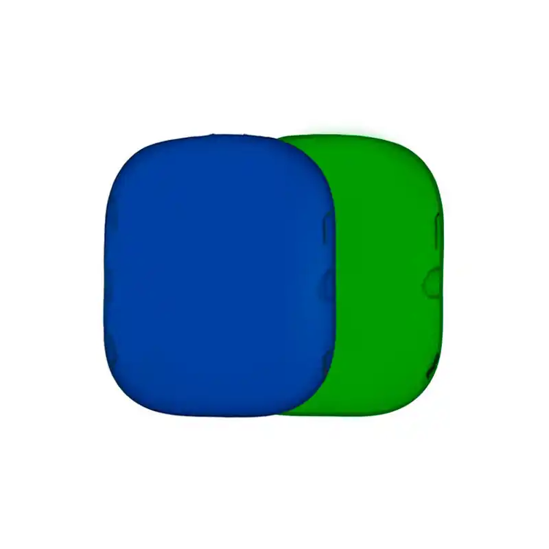 LASTOLITE LLLC5687 Fondo Chroma Key plegable verde 1,5 x 1.8 mts. Ocasión Especial