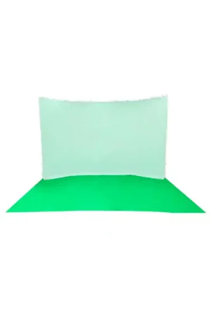 Gran Oferta EIMAGE MB42-FG Tela verde chroma sin costuras de 4 x 3 metros para suelo.