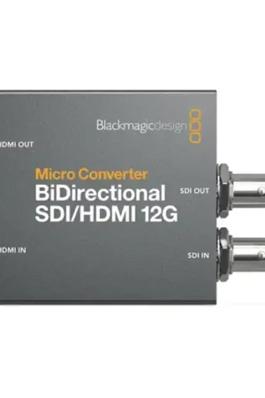 BLACKMAGIC MICRO CONVERTER - BIDIRECT SDI/HDMI 12G Micro Converter Bidireccional SDI-HDMI-SDI 12G (con PSU) Stock Limitado