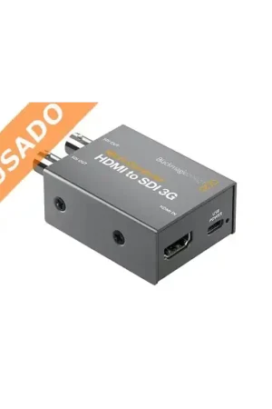 BLACKMAGIC MICRO CONVERTER - HDMI TO SDI 3G CON PSU (Usado) Micro Converter, HDMI a SDI 3G (con PSU) Precio Bajo