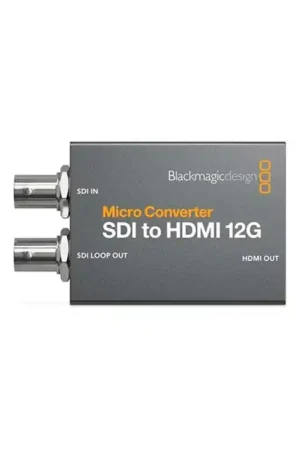 Favorito De Clientes BLACKMAGIC MICRO CONVERTER SDI-HDMI SIN PSU Micro Converter SDI a HDMI 12G (SIN PSU)