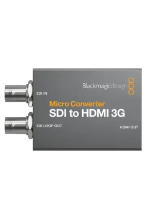 Pago Seguro BLACKMAGIC MICRO CONVERTER - SDI TO HDMI 3G CON PSU Micro Converter SDI a HDMI 3G (con PSU)