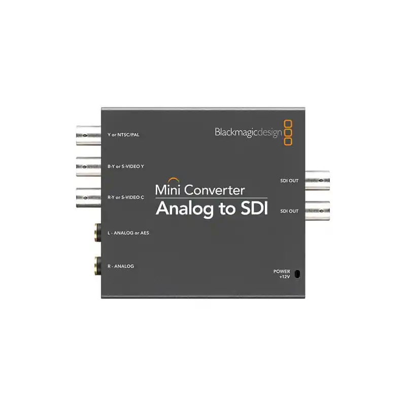 Precio Bajo BLACKMAGIC MINI CONVERTER - ANALOG TO SDI 2 Mini Converter, Analógico a SDI.