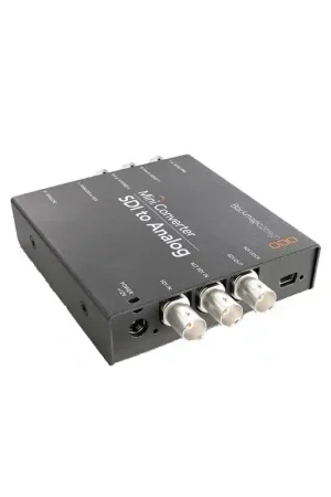 BLACKMAGIC MINI CONVERTER - SDI TO ANALOG Mini Converter, SDI a Analógico. Marca Reconocida