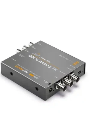 BLACKMAGIC MINI CONVERTER - SDI TO ANALOG 4K Mini Converter, SDI a Analógico 4K. Solo Por Tiempo Limitado