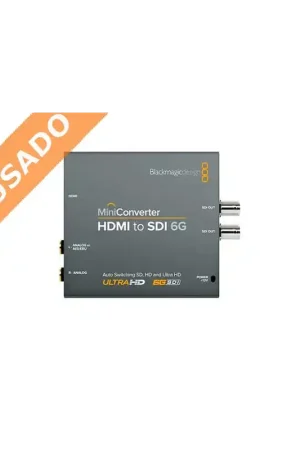 Precio Económico BLACKMAGIC MINI CONVERTER - HDMI TO SDI 6G (Usado) Mini Converter HDMI a SDI 6G (Usado)