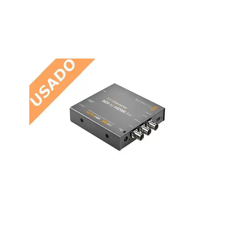 BLACKMAGIC MINI CONVERTER - SDI TO HDMI 6G (Usado) Mini Converter, SDI a HDMI 6G. Marca Reconocida