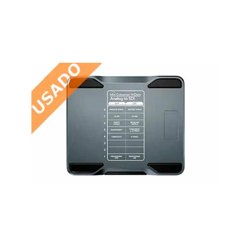 Precio Económico BLACKMAGIC CONVMH-DUTYAAS (Usado) (Usado) Mini Converter, H/Duty Analógico a (HD)-SDI.