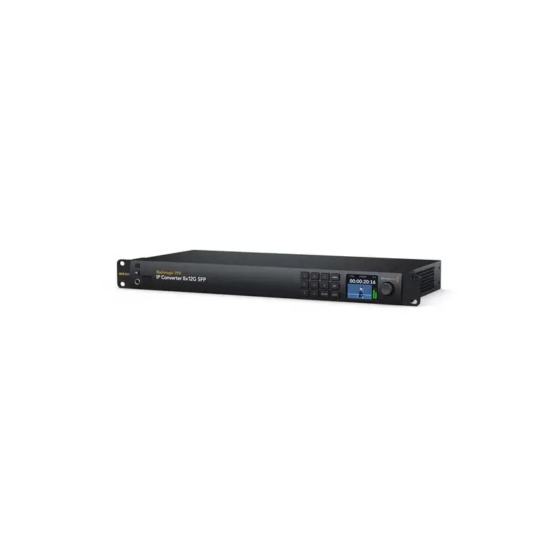 BLACKMAGIC 2110 IP Converter 8x12G SFP 2110 IP Converter 8x12G SFP. Pago Seguro