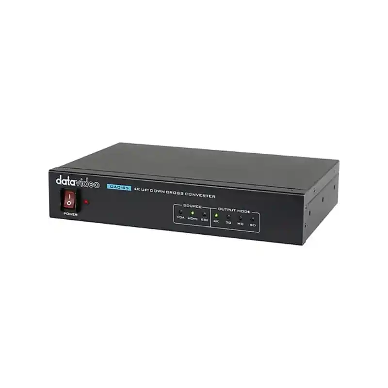 DATAVIDEO DAC-45 Up/Down Cross Converter 4K. Entradas VGA, HDMI, SDI con audio Envío Inmediato