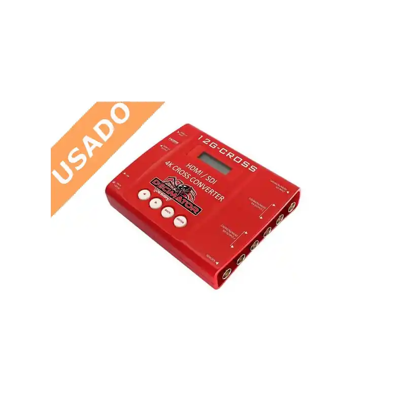 DECIMATOR DESIGN DD-12G-CROSS (Usado) Conv. HDMI-SDI HD/4K, Scaling, Frame Rate Precio Bajo