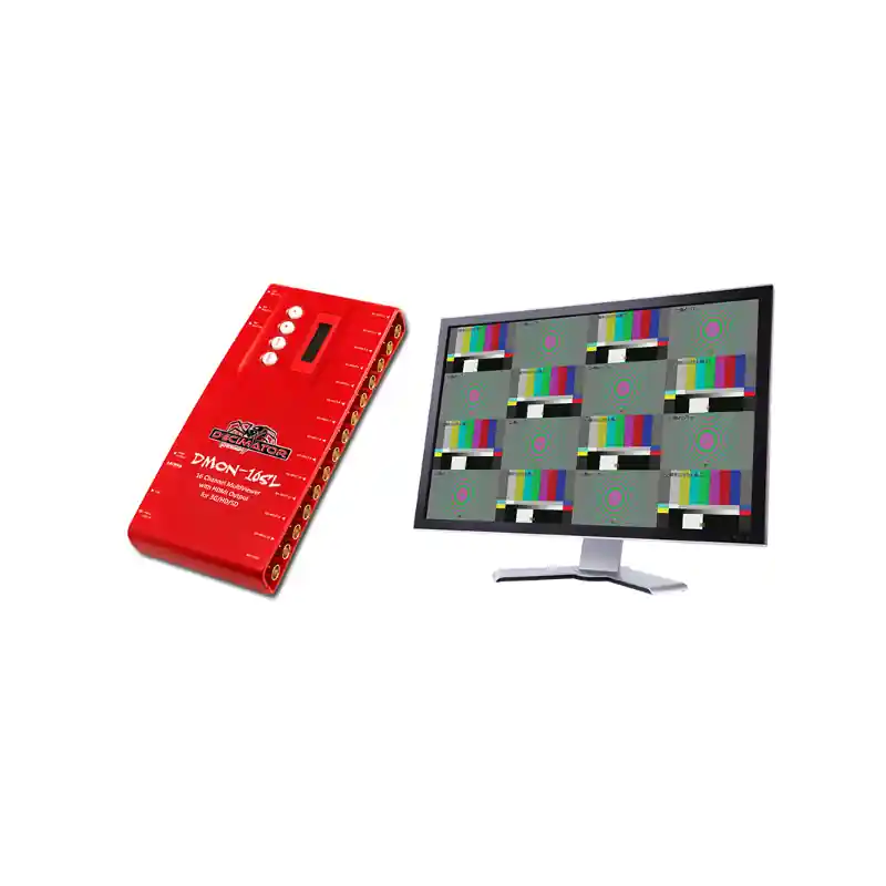 DECIMATOR DESIGN DD-16SL DMON-16SL, 16 Channel Multi-Viewer w/ HDMI Out for 3G/HD/SD Precio Rebajado