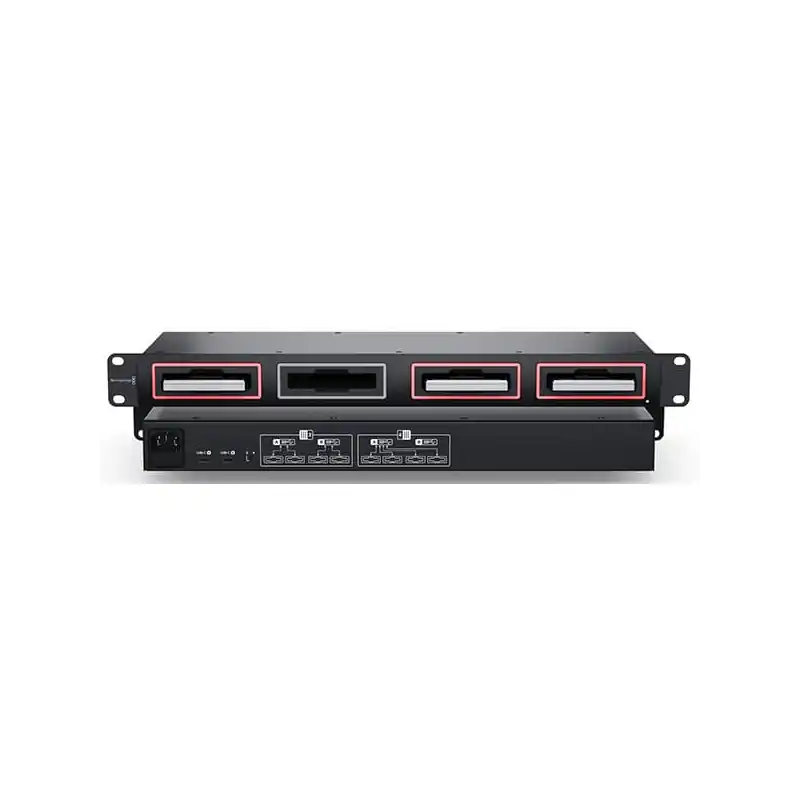 BLACKMAGIC MULTIDOCK 10G Multidock USB-C para lectura/escritura en hasta 4 SSDs Liquidación