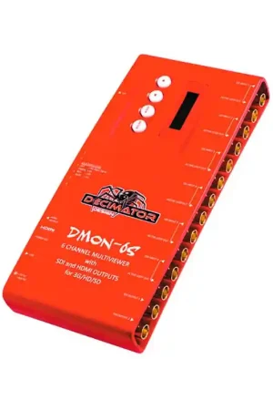 Económico DECIMATOR DESIGN DMON-6S Multiviewer 6 Ch. SDI a HDMI, multi configuración.