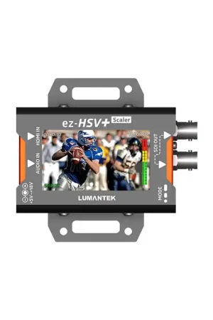 Solo Por Tiempo Limitado LUMANTEK EZ-HSV+ Conversor escalador HDMI + Audio Analógico a 2x HD-SDI