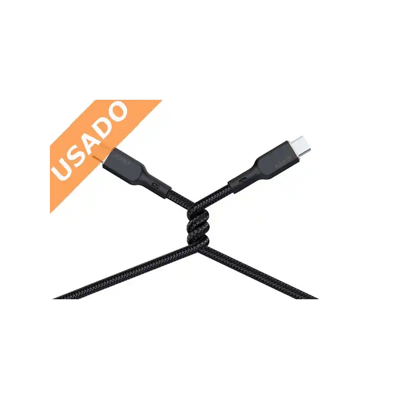 MQV IMPULSE AUME005 (Usado) Cable USB-C a USB-C AUKEY IMPULSE. Precio Rebajado