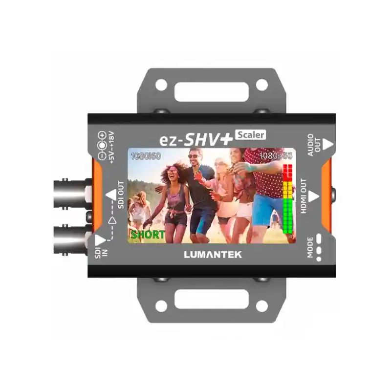 LUMANTEK EZ-SHV+ Conversor escalador SDI a HDMI + Audio Analógico Entrega Rápida