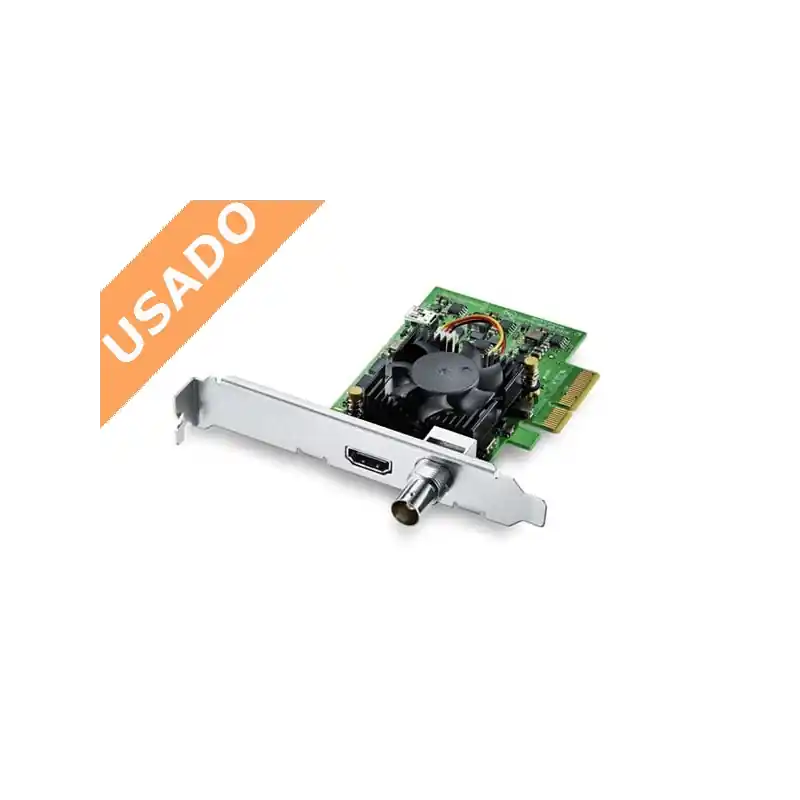 BLACKMAGIC DECKLINK MINI MONITOR 4K (Usado) Tarjeta de vídeo interna Decklink Mini Monitor 4K (Usado) No Te Lo Pierdas