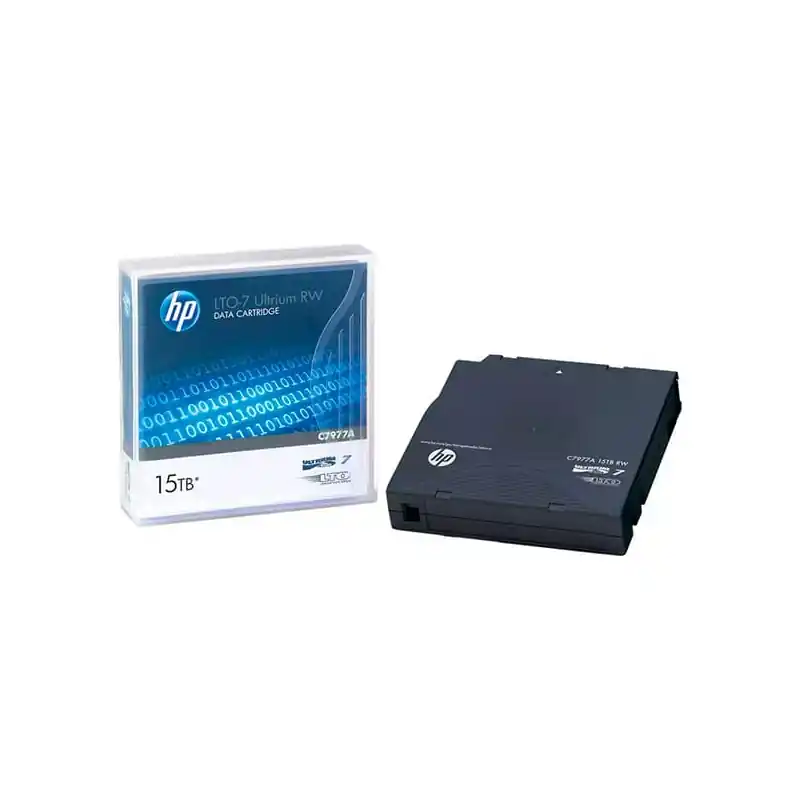 Alta Calidad HP C7977A Cinta LTO-7 de 6TB nativos y 15TB comprimido