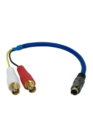 Solo Hoy BLACKMAGIC CABLE-SVIDADAPT Cable adaptador S-Video a 2xRCA.