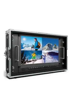 NEWAY CK1560 Kit de monitor 4K de 15". Incluye: flycase, parasol ... Última Oportunidad