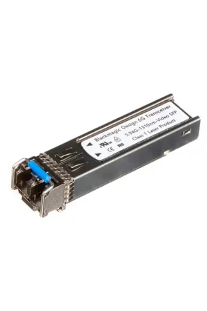 BLACKMAGIC ADAPTER - 6G BD SFP OPTICAL MODULE Transceiver 6G-Fibra Óptica para señales HD-4K Ordenar Ahora Mismo