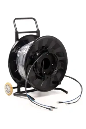 Stock Limitado EMELEC R-SDI-3026-020 Carrete de cable SDI doble, de 20 metros para HD/UHD