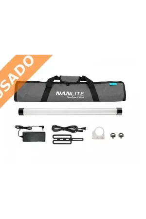 NANLITE KIT 2 x PAVOTUBE II 15 XR (Usado) Pack de 2 tubos led 60cm con batería y CRMX. Bestseller