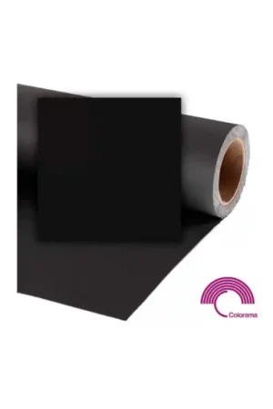 Stock Limitado COLORAMA BLACK 68 135x1100 cm Fondo fotográfico de cartulina de color Black 68 135x1100cm