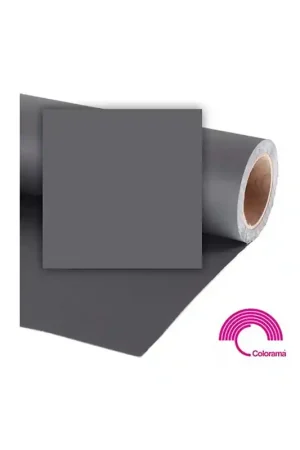 Últimas Unidades COLORAMA CHARCOAL 49 135x1100 cm Fondo fotográfico de cartulina de color Charcoal 49 135x1100cm