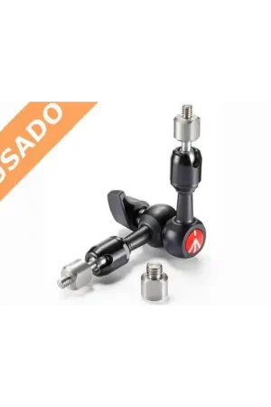 MANFROTTO MF244MICRO (Usado) Brazo de fricción de 15cm. Aluminio alta calidad Solo Por Tiempo Limitado