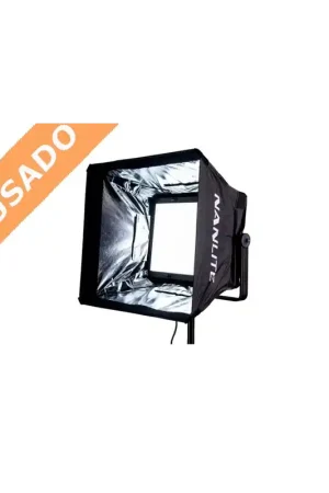 Última Versión NANLITE SPM60 (Usado) Softbox rectangular de 40x40cm para Mixpanel 60.