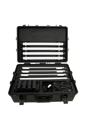 NANLITE KIT 8 x PAVOTUBE II 15XR Pack de 8 tubos LED 60cm con batería Envío Inmediato