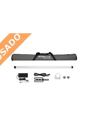 NANLITE PAVOTUBE II 30XR (Usado) Tubo de led 120cm con batería y CRMX. Oferta Limitada