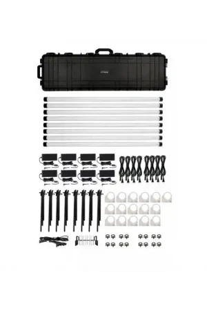 NANLITE PAVOTUBE II 30XR x8 Kit de 8 tubos de led 120cm con batería y CRMX. Comprar En Línea