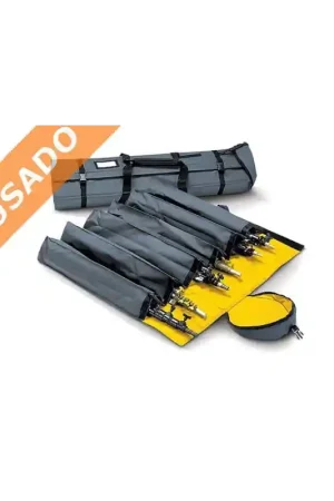 Stock Limitado KATA HEXABAG-1 (Usado) Bolsa para transporte de trípode de luz (no incluye ruedas)
