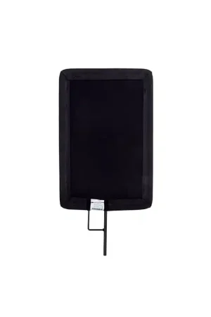 AVENGER I600B Bandera Solid Black 12 x 18" (30x45cm). Stock Limitado