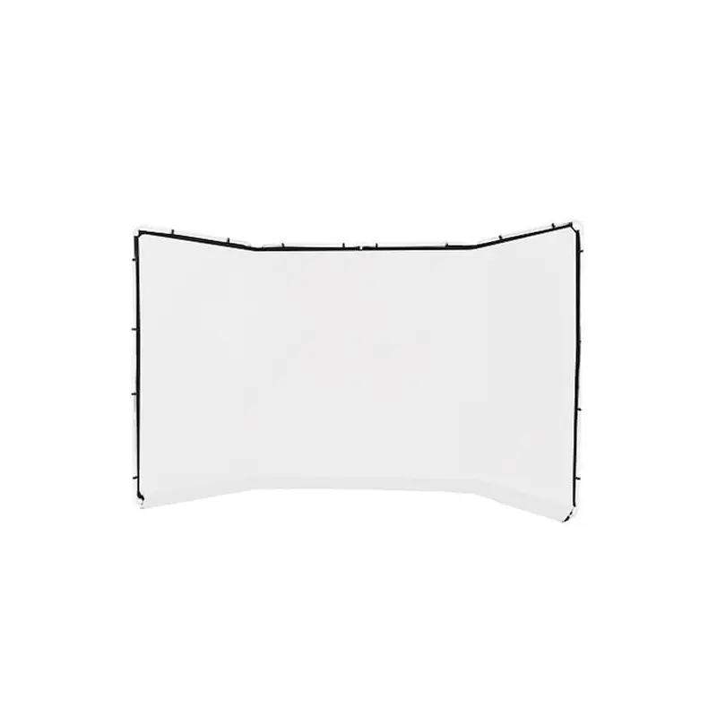 Promoción LASTOLITE LLLB7627 Tela para fondo panorámico Blanco.