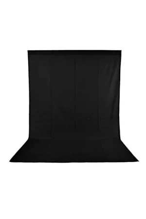 EIMAGE MB-36BLACK Fondo tela negro de 3 x 6 metros. Última Oportunidad